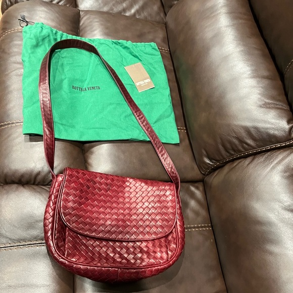 Bottega Veneta crossbody bag red - Picture 3 of 11